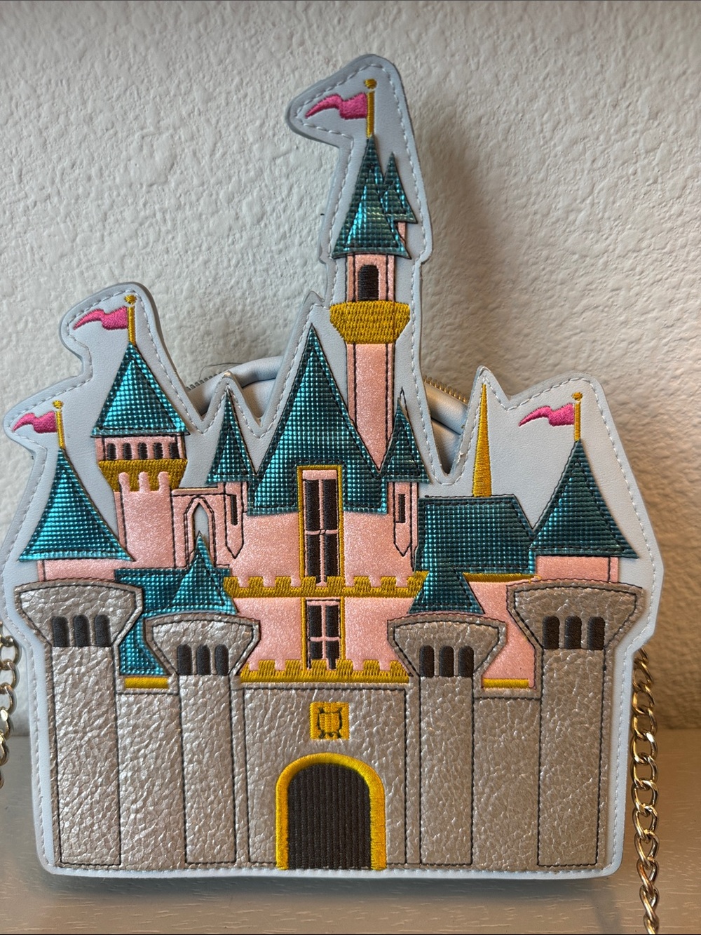 Danielle Nicole Disneyland Castle crossbody